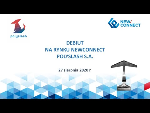 Debiut Polyslash na NewConnect - 27 sierpnia 2020 r.