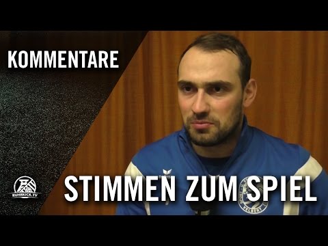 Die Stimmen zum Spiel  (TVD Velbert - SSVg Velbert, Finale, 38. Velberter Stadtmeisterschaft)