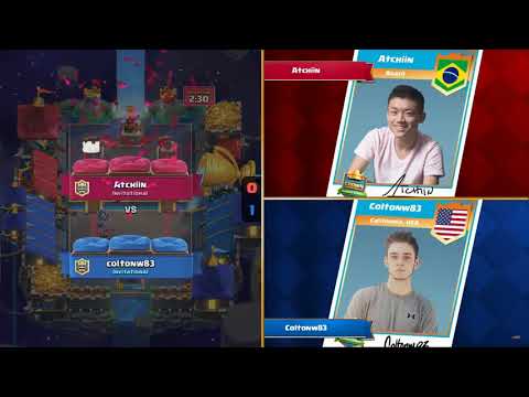 Coltonw83 VS Atchiin | 2017 Clash Royale CCGS Invitational Tournament
