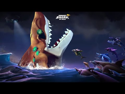ATOMIC SHARK NEW LIVE EVENT 2022 (GIANT JELLYFISH EATEN) - Hungry Shark World
