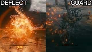 SEKIRO - GUARD vs DEFLECT