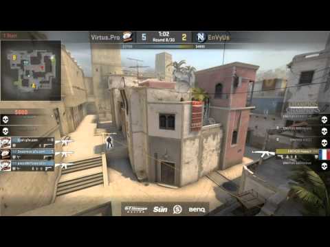 CS:GO EnVyUs vs Virtus.pro (mirage) - Gfinity 2015 Champion of Champions