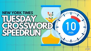 REX PARKER SUCKS - BEEF WITH REX PARKER  - Tuesday NYT Crossword Speedrun