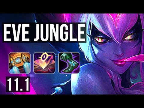 EVELYNN vs OLAF (JUNGLE) | 10/1/4, 67% winrate, Legendary | EUW Master | v11.1