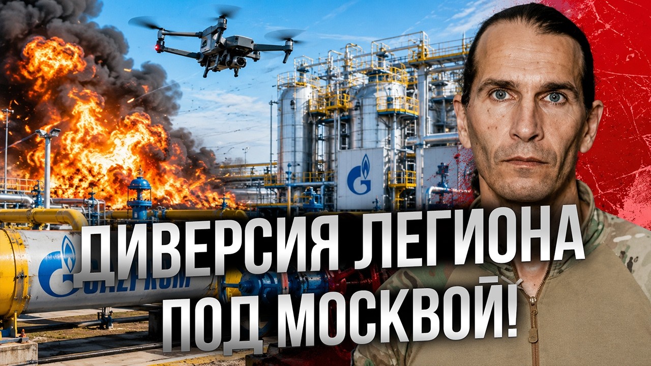 🔥 ДИВЕРСИЯ ПОД МОСКВОЙ! Шесть газовых станций "ГАЗПРОМА" выведены из строя! @