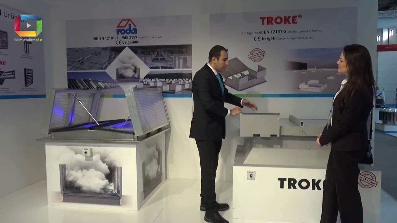 FORM’dan Yerli Üretim CE Belgeli TROKE Duman Tahliye Sistemi