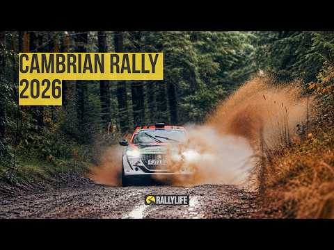 Cambrian Rally 2026 Highlights - Flat Out forest action!