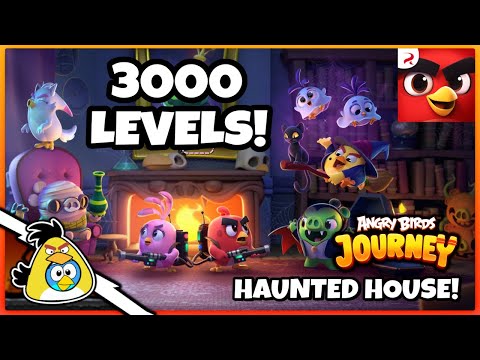 Angry Birds Journey Walkthrough / Levels 2991-3000 (Haunted House 👻)