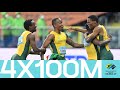 South Africa clinch 4x100m victory | World Athletics Relays
