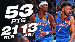 Shai Gilgeous-Alexander - Chet Holmgren - Oklahoma City Thunder