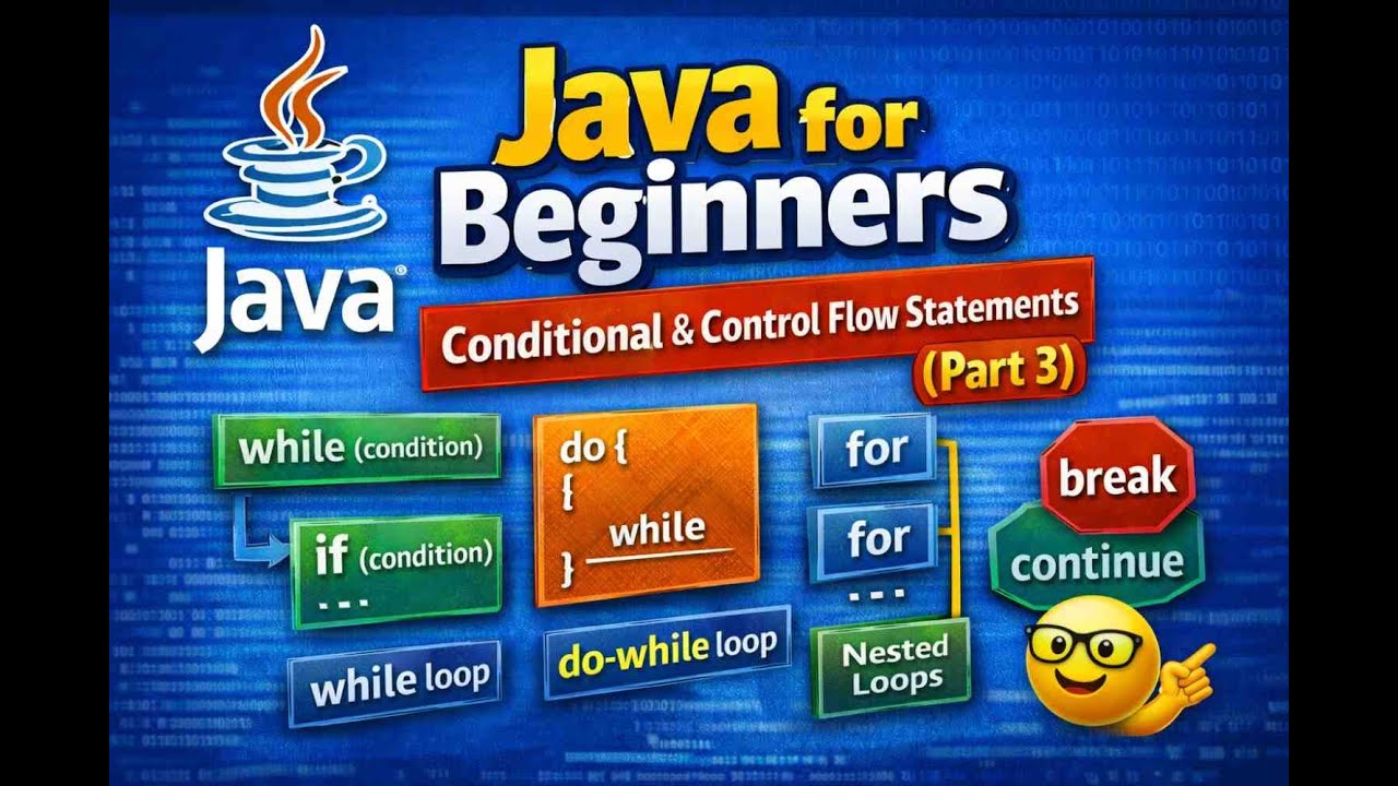 #7. Java for Beginners | Conditional & Control Flow Statements (part3)