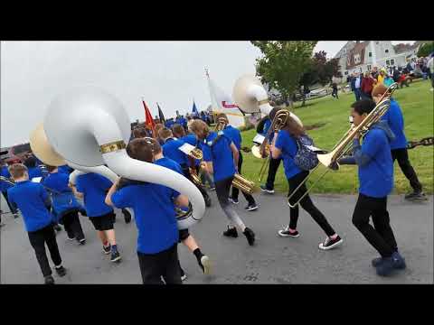 Sippican School Band plays a resounding 'You're a Grand Old Flag'