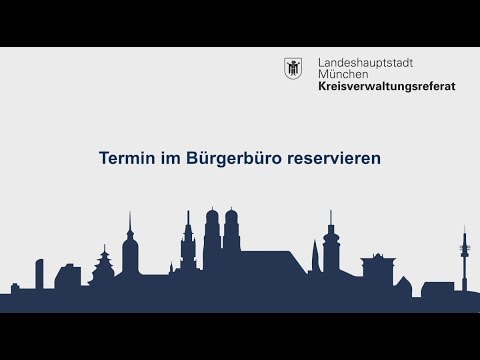 KVR Termin im Bürgerbüro reservieren