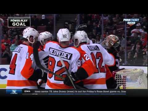Flyers @ Ducks Highlights 12/27/15