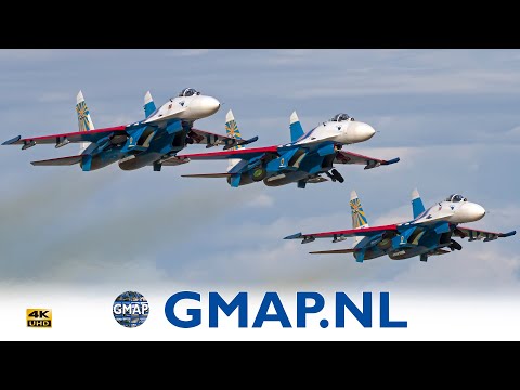 SU-27 Flanker Russian Knights at Kubinka (Русские Витязи)
