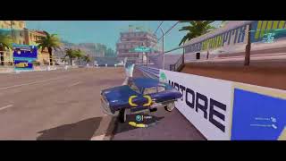 Cars 2 The Video Game (Arcade) Doc Hudson on Clearance Level 1 on the Squad Series