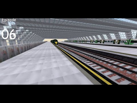 Minecraft Transit Railway Let's Play Episode 6 - The start of something new, AND FAST!!!
