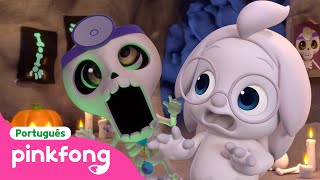 Hospital do Dr. Esqueleto 💀 | Cores Halloween | Pinkfong, Bebê Tubarão! Canções para Crianças