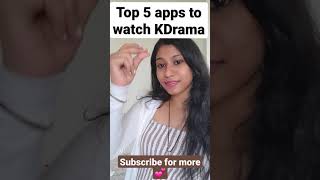 Where to watch kdrama for free online #shorts #ytshorts #social #kdrama #kpop #army #blink