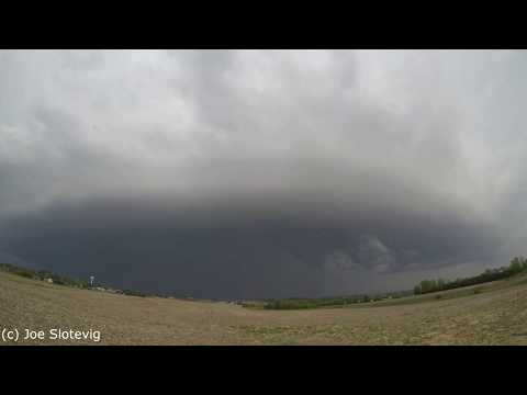 June 4th, 2019. Thunderstorm Timelapse. Baldwin, WI.