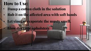 Are you sick of musty smell on Upholstery?