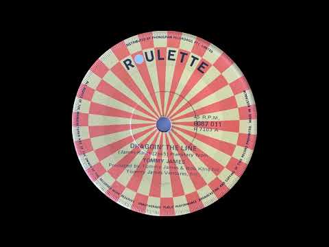 1971: Tommy James - Draggin' The Line - mono 45