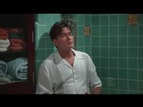 Two and a half men. Alcohol is poison.. :)