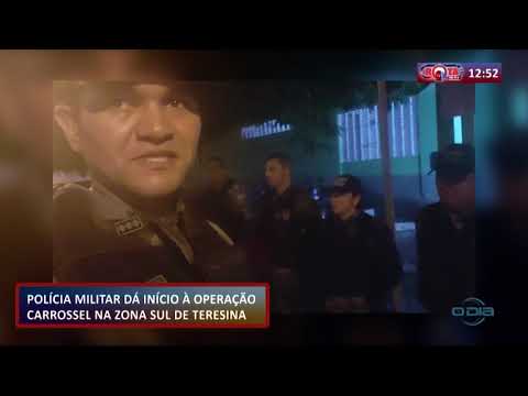 ROTA DO DIA 03 02 20  PM daÌ iniÌcio aÌ€ Operacão Carrossel na zona sul de Teresina
