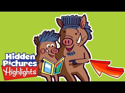 CAN YOU FIND THE COMBS? - Hidden Pictures Puzzles
