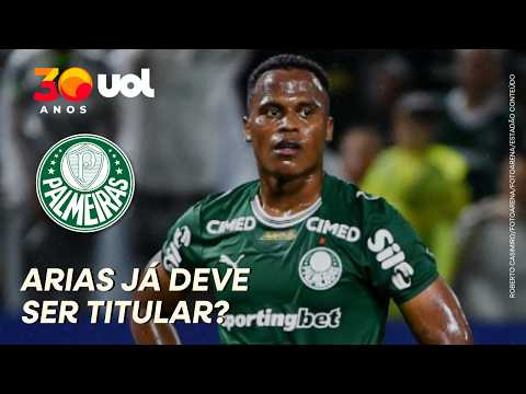 PALMEIRAS: ARIAS JÁ DEVE SER TITULAR CONTRA O FLUMINENSE? COMENTARISTAS OPINAM
