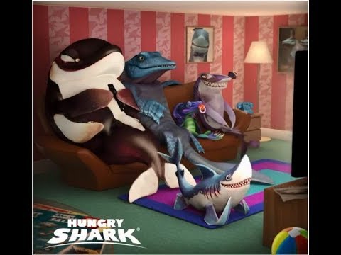 High score using Thrill Seeker Live Contest - Hungry Shark World