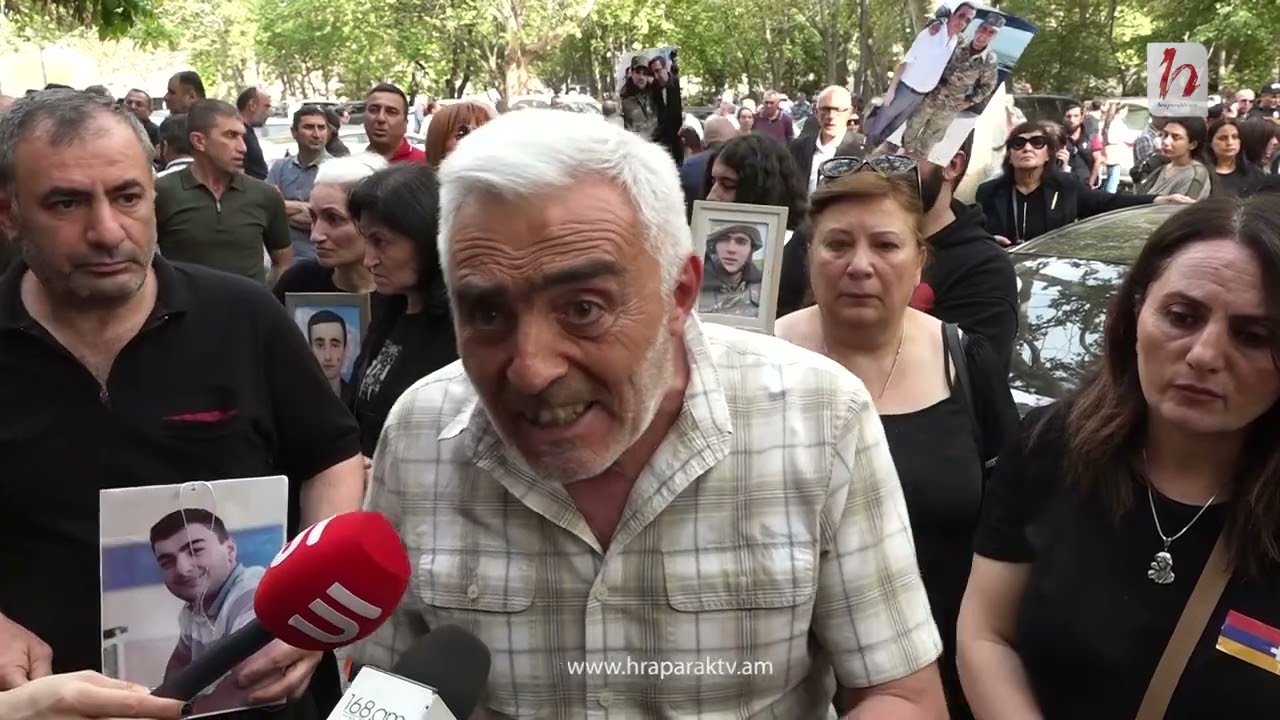 Ոտքի ենք հելել ու չենք նահանջելու, երբեք, մինչև վերջ գնալու ենք, մինչև արդար դատաստան լինի