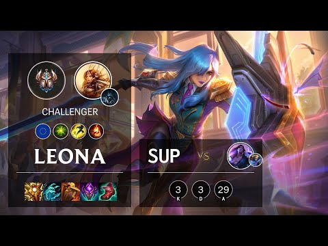 Leona Support vs Taric - EUW Challenger Patch 11.13