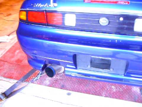 S14.5 240SX w/ full S15 SR20DET swap and all OEM S15 steel body by Z-Fever on dyno