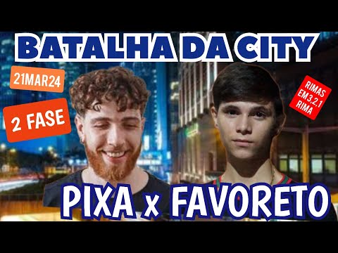 Pixa x Favoreto (segunda fase) batalha da city/Jales-sp