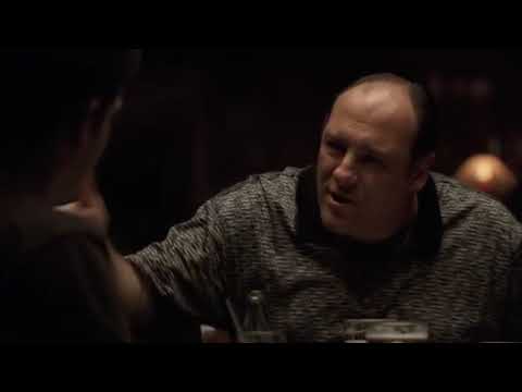 Sopranos: Tony tells Chrissy to have a drink