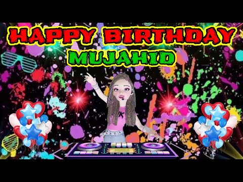 happy birthday mujahid 🎂 | ahns birthday studio |