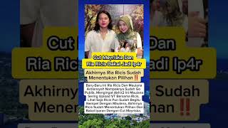 Download lagu Cut Meyriska dan Ria Ricis Bakal jadi ipar #foryou #beranda #keluargaartis #rek #keluarga #artis mp3