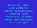 Run It Back Again + Lyrics Corbin Bleu 