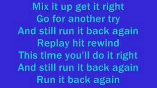 Run It Back Again + Lyrics Corbin Bleu