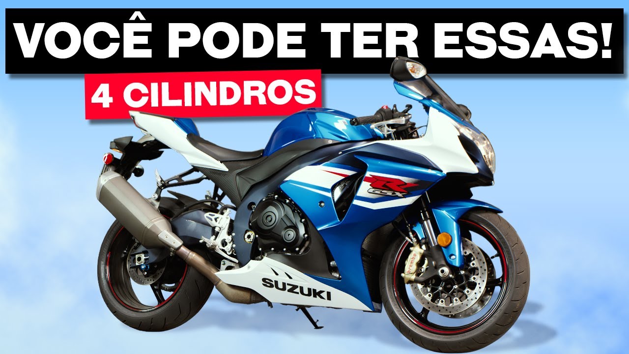 10 MOTOS ESPORTIVAS (4 CILINDROS) BARATINHAS QUE FORAM ESQUECIDAS MAS AINDA SÃO ÓTIMAS OPÇÕES!