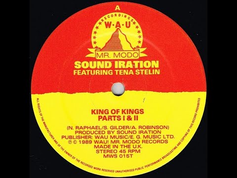 Sound Iration Feat. Tena Stelin– King Of Kings / Give Thanks & Praise (WAU! Mr. Modo Recordings 12")