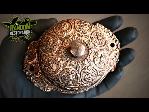 Restoring Old Rusty Hand Cranked Doorbell | Random Restoration