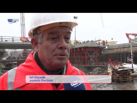 Lemelerveld krijgt vandaag een nieuwe brug over het Overijssels Kanaal