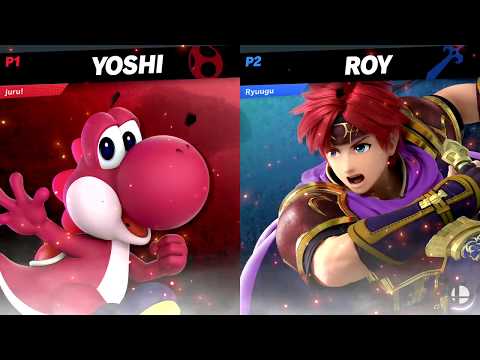 RtDD5 - LR2 - juru (Yoshi, Pac-Man) vs RedmanTSS (Roy)