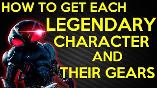 HOW TO GET EACH LEGENDARY CHARACTER AND THEIR GEARS INJUSTICE 2 MOBILE