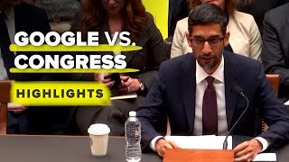Google&#39;s congressional hearing highlights in 11 minutes