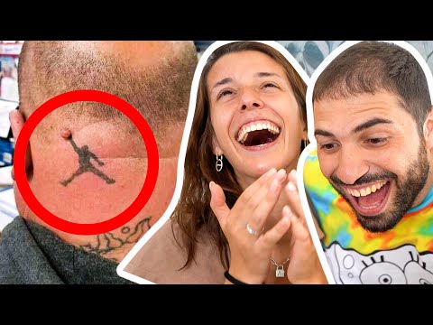 QUESTI TATUAGGI SONO GENIALI 🔝 REACTION