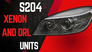 Mercedes C-Class S204 - Xenon Headlight Module and DRL unit