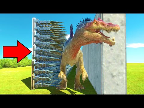 Only Fast Runners Can Escape From Squish Trap - Animal Revolt Battle Simulator - ARBS